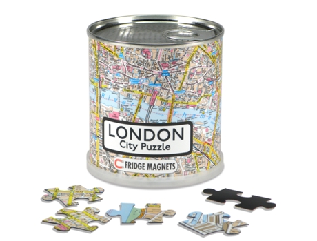 Puzzle Extragoods CP.CITYM.070 Puzle magnético 100 pieza(s) Ciudad