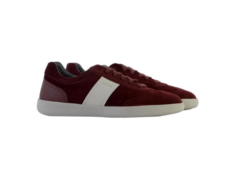 Zapatillas de Hombre GEOX Piel Gris (44)