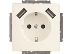 Toma Schuko 2x USB 20 Eucb2usb 884 Busch Jaeger (2cka002011a6277)