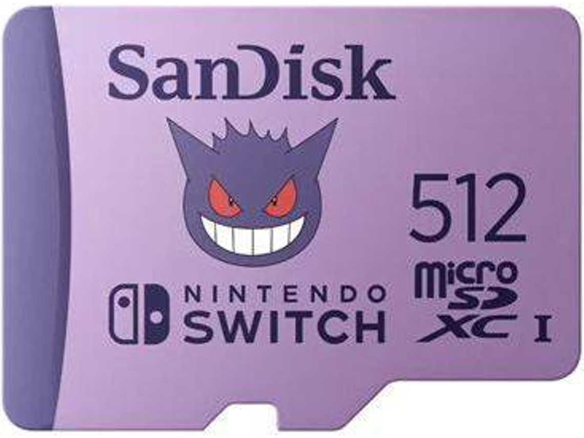 Micro SD Sandisk NINTENDO Pokémon (512 GB)