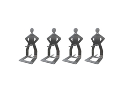 4 piezas de accesorios divertidos para barbacoa, soporte para salchichas, soporte para salchichas Rosewell