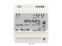 Dr-60-24 Fuente De Alimentación Modular Para Carril Din De 60 W Y 24 V Ca/cc Con Protección Contra Sobrecarga