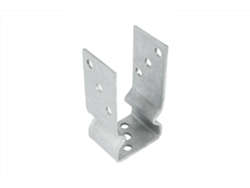 Soportes para postes con ranura para postes 14 x 14 cm por pieza WOVAR