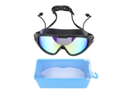 Gafas De Natación Con Aumento, Impermeables, Antivaho, Con Revestimiento Electroforético Y Tapones Para Buceo Y Deportes Acuáticos.