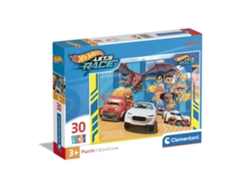 Rompecabezas de 30 piezas de Hot Wheels Clementoni