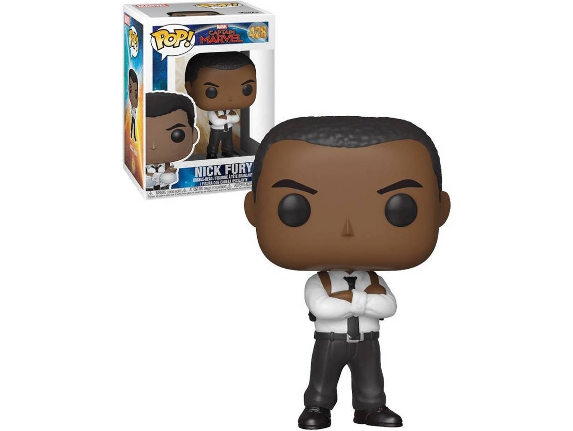 Figura FUNKO Pop Marvel Captain Marvel Nick Fury