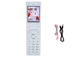 Mini Teléfono Móvil Plegable De 1,44 Pulgadas, Doble Sim, Doble Modo De Espera, 32 Mb + 32 Mb, Abs, 1800 Mah.