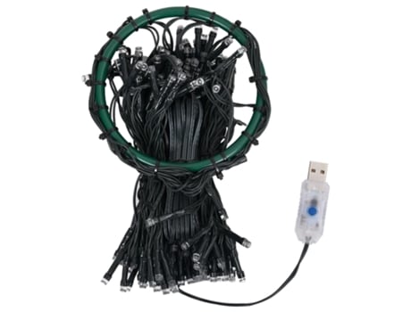 vidaXL Red de luces de árbol de Navidad con 180 LEDs 180 cm