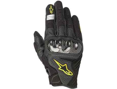 Guantes Unisex ALPINESTARS Smx 1 Air V2 Negro para Motociclismo (XXXL)