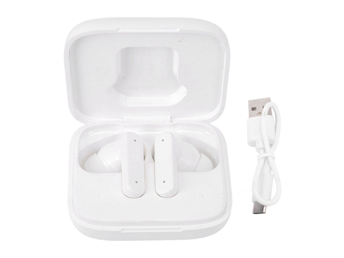 Fones De Ouvido Tradutor Bluetooth 5.4 Com Tela Estojo Redução De Ruído 74 Idiomas Branco