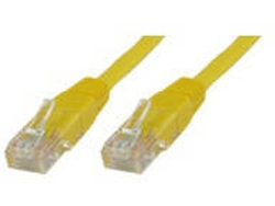 Cable de Red MICROCONNECT (RJ45 - 3 m - Amarillo)