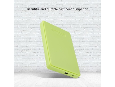 HURRISE Disco Duro Externo Ssd 2 5 Pulgadas Caja Usb 2.0 Verde