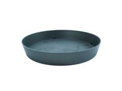 PLASTIKEN TES - Plato Redondo Ø28 cm para Macetas de 38 cm Antracita