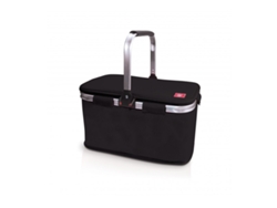 Cesto de Pique Nique IRIS BARCELONA (Negro - 27x43x24 cm)