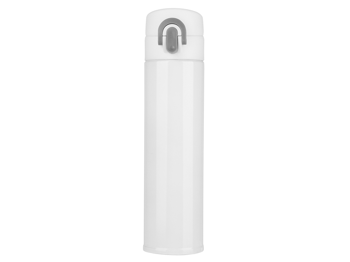 Vaso térmico de acero inoxidable de 400 ml para exteriores (blanco)