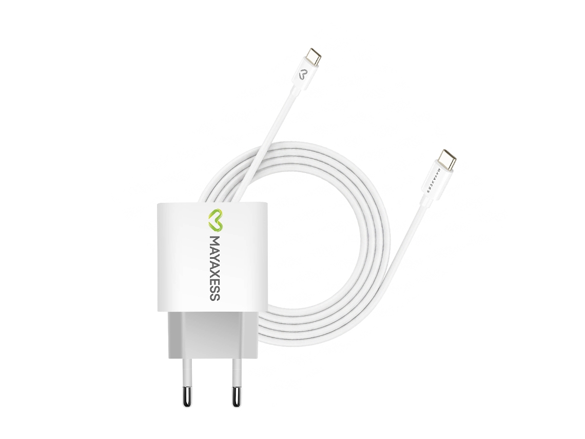 Cargador De Pared Para Pixel 7 20w + Cable Usb-c De 1m