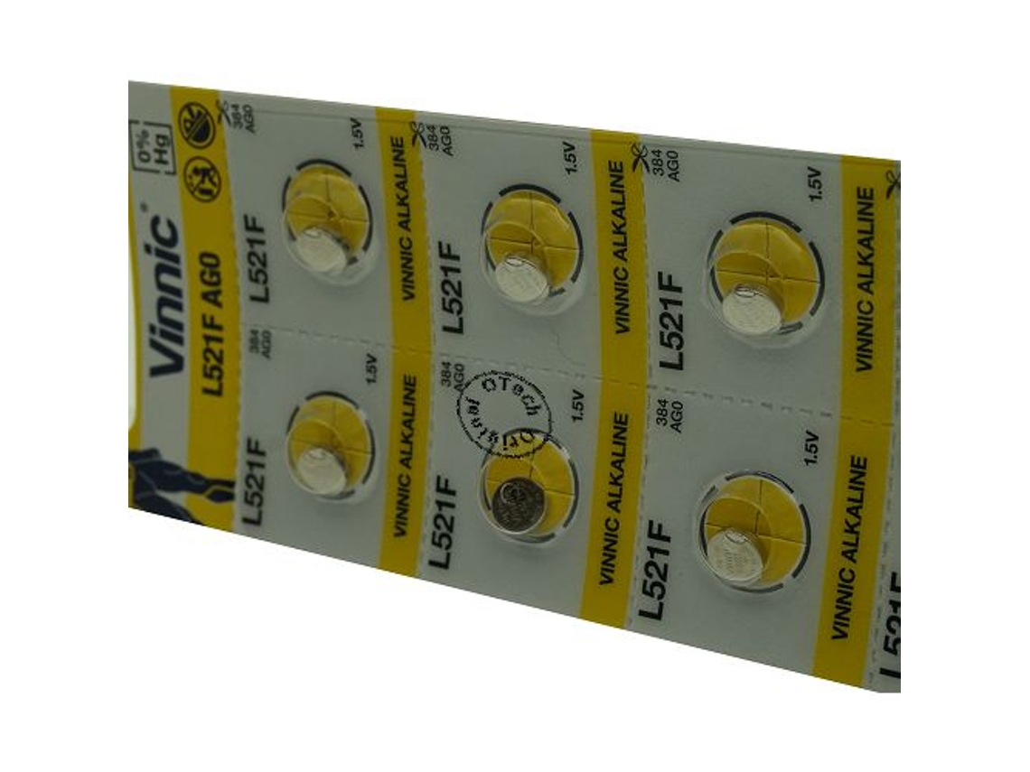 Juego de 10 Pilas OTECH Vinnic para EVEREADY 384