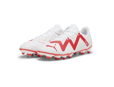 Botas de fútbol Unisex para Fútbol PUMA Future Play Fg Blanco (44)