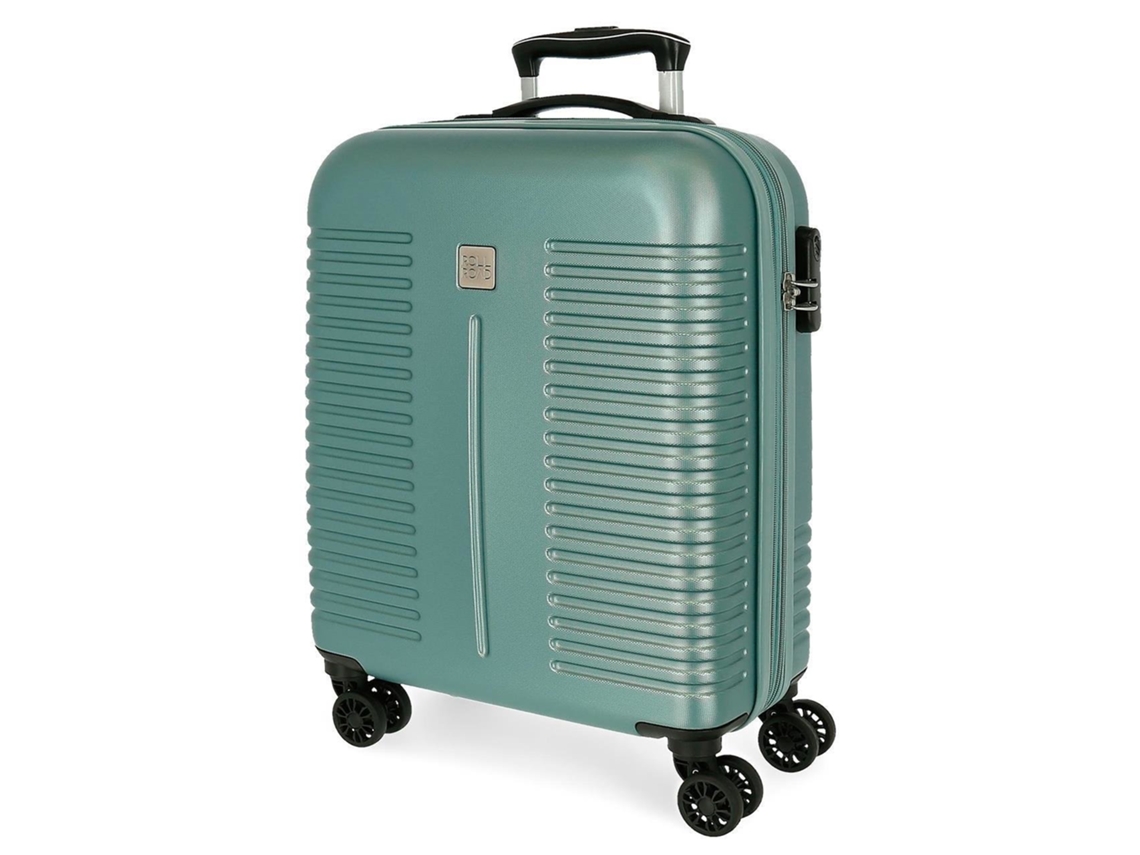 Maleta de Cabina Ampliable ROLL ROAD India Verde (40x55x20+5cm - 37L)