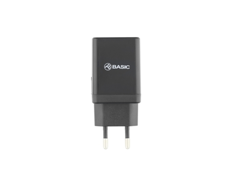 Cargador de pared TELLUR Basic HC204, 2xUSB, 2.4A, negro