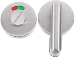 Cerradura Baño Indicador Rojo Verde, Aleación Zinc, Perilla