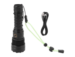 Yncm2026-linterna Led 5800lm Recargable Impermeable 5 Modos Zoomable Para Camping Emergencias Al Aire Libre