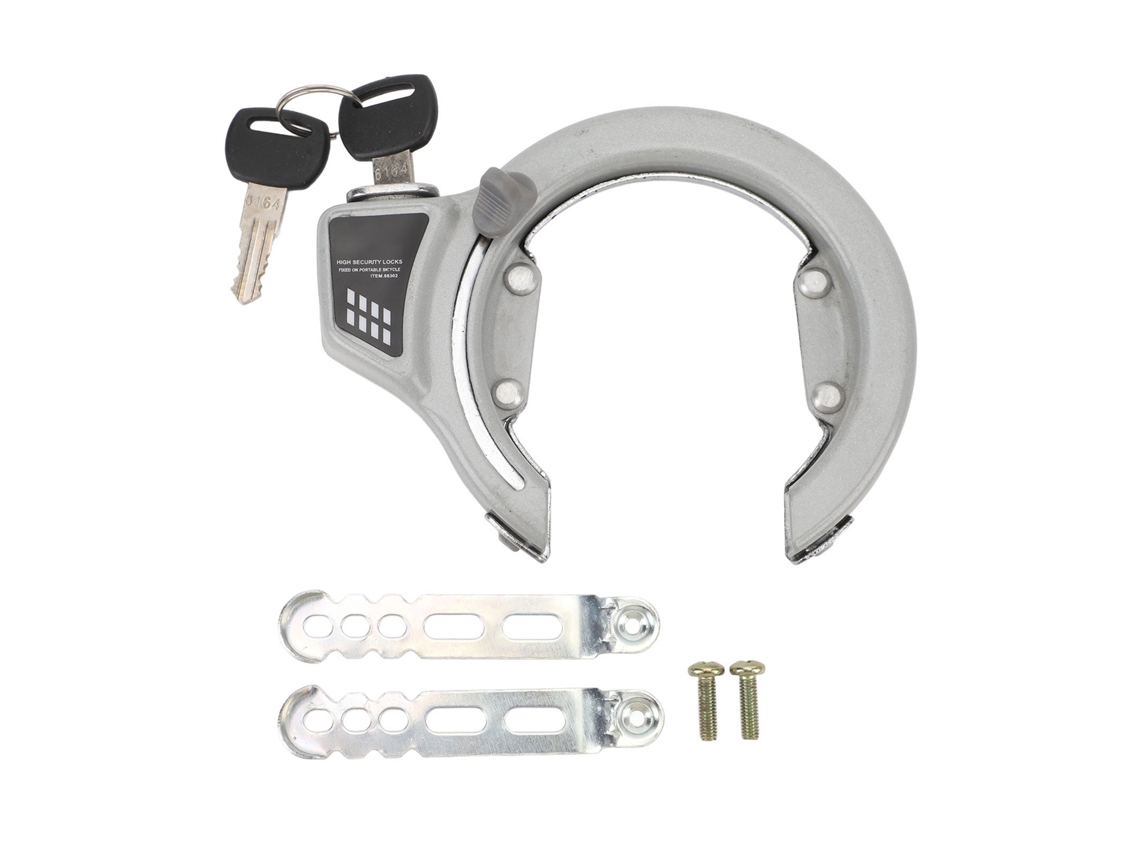 Candado Para Sillín De Bicicleta Con 2 Llaves, Aleación De Aluminio, Antirrobo, Para Bicicletas De Montaña, Carretera Y Plegables.
