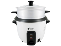 Arrocera Eléctrica Versátil de 1.0L para 4-5 Raciones Arrocera eléctrica de 1L, ideal para preparar 4-5 raciones de arroz con facilidad y perfección. THULOS