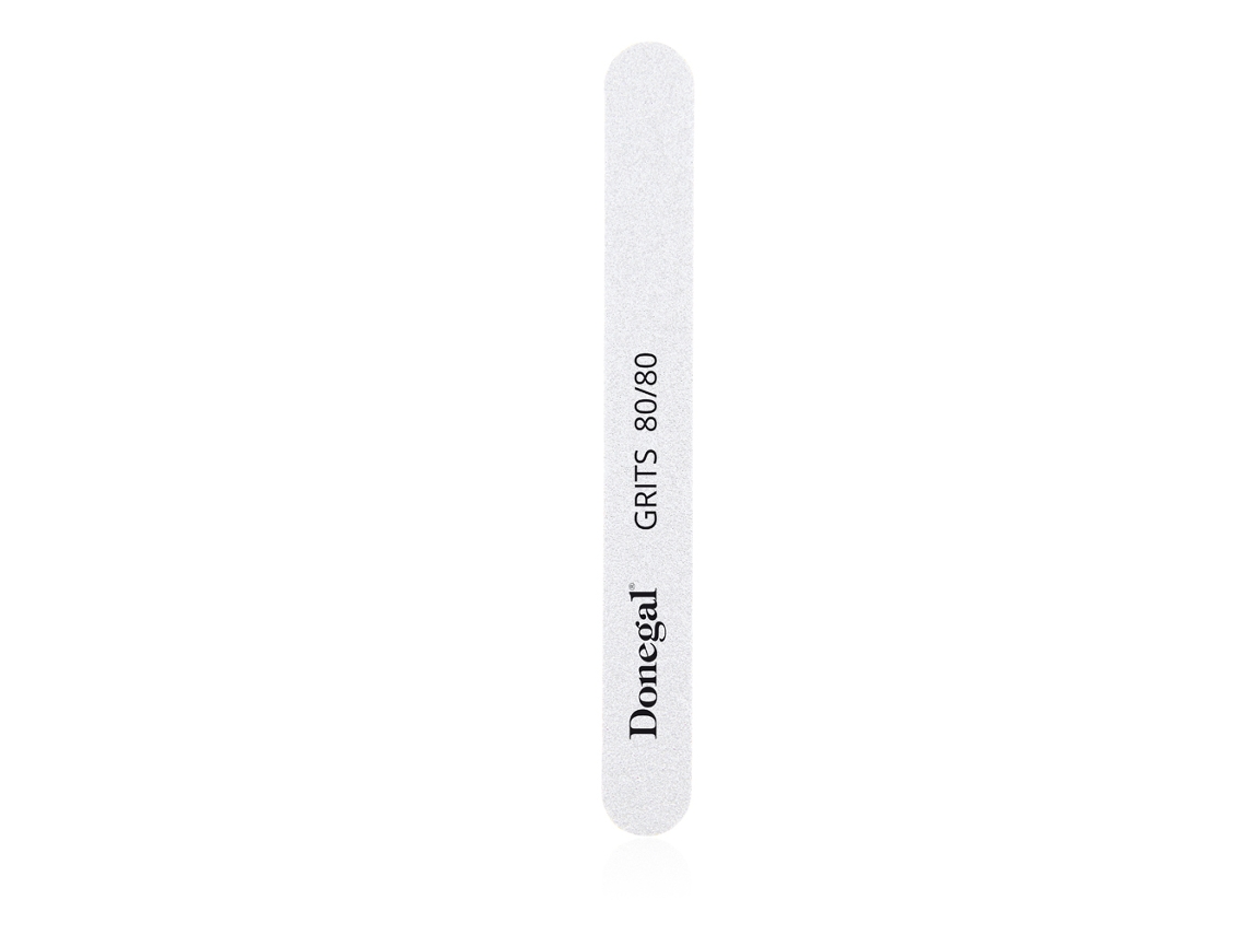 Lima recta de doble cara 17,8 cm blanca 80/80 2050 donegal