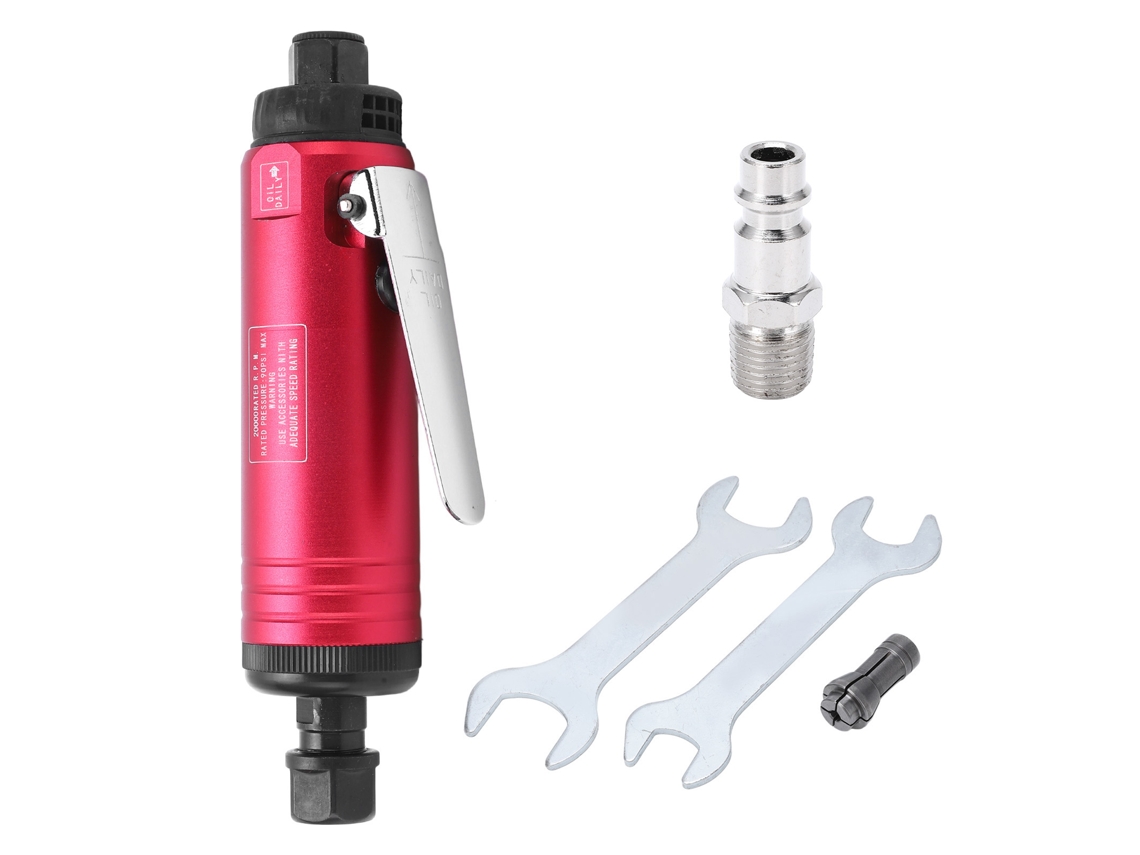 Mini Taladro Amolador Neumático Compacto De 20000 Rpm Con Juego De Pinzas De 3 Mm Y 6 Mm, Estilo Europeo.
