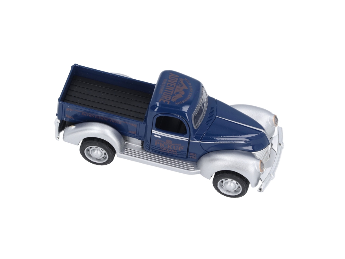 Coche De Aleación A Escala 1:32 De Estilo Vintage Con Luces Y Sonido - Juguete Coleccionable Para Niños