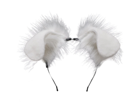 Diadema Con Orejas De Perro - Blanco Diadema Con Orejas De Perro - Blanco JEIIBRZUI
