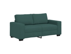 Maison Exclusive - Sofá De 2 Plazas Verde Oscuro, 180x77x82 Cm, Tela