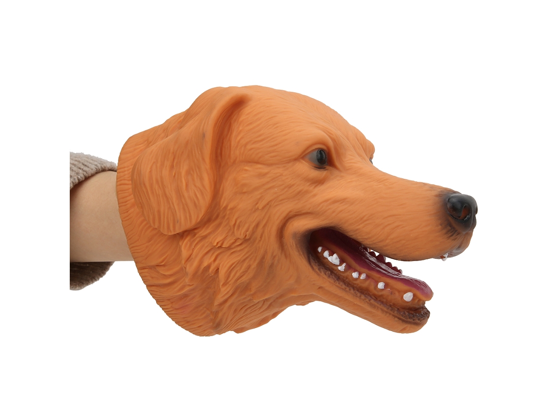 Juguete De Mano Con Forma De Perro Para Niños, Muñeco De Teatro Simulado, Títere De Mano Para Pantalla, 3+ Años
