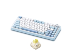 Teclado Mecánico Aula F75 Con Estructura De Junta Inalámbrica Y Conectividad De Tres Modos, Teclado Para Juegos De 99 Teclas Con Bajo Retardo Y Efect