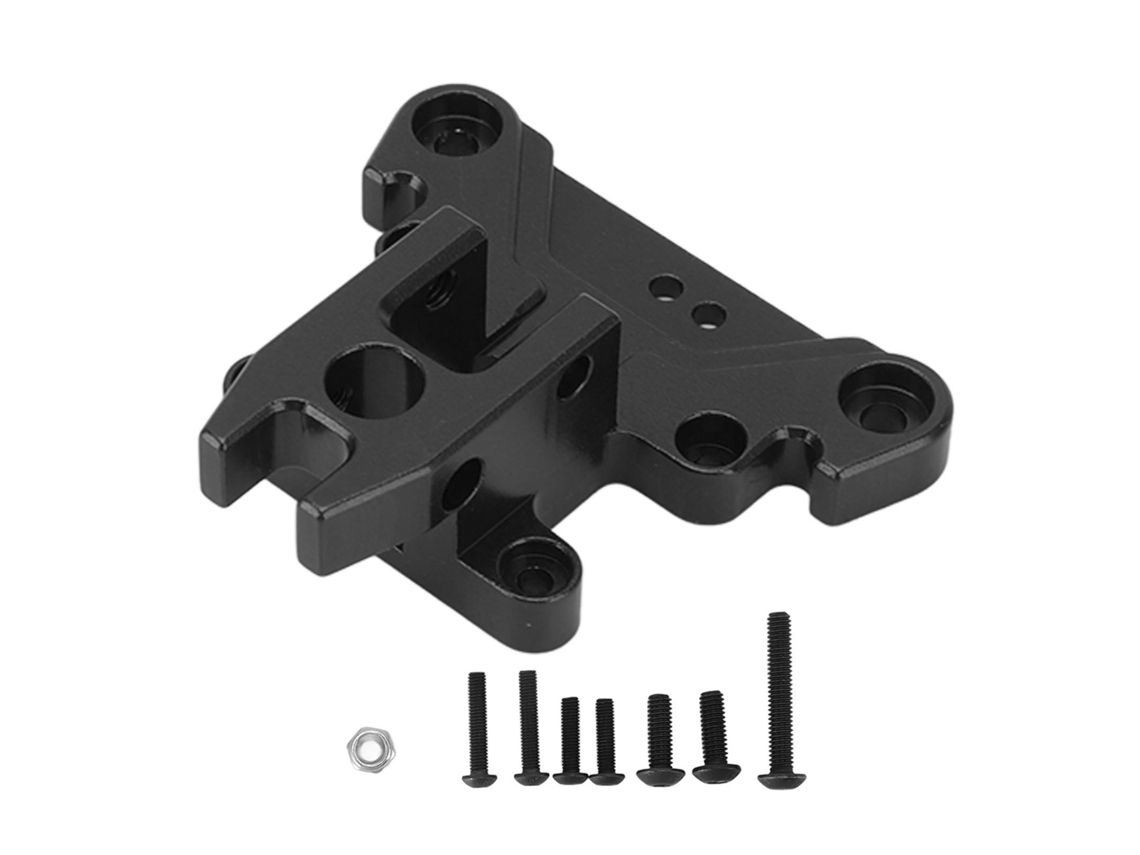Ymsl Soporte Superior Delantero De Aluminio Para Coche Rc Arrma 1/7 1/8, Tamaño Preciso, Instalación Fácil, Negro Hxl