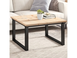 Tablero De Mesa Rectangular 2 Uds Madera De Pino 80x40x2,5 Cm