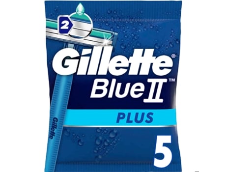GILLETTE Blue Ii Plus Cuchilla Afeitar Desechables 5 U