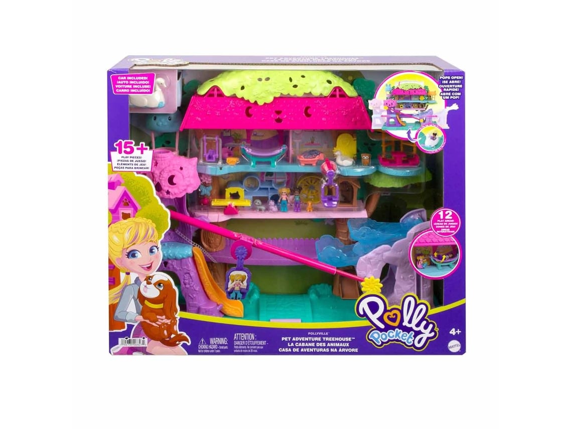Pollyville Polly Pocket Casa Del Arbol Pollyville Casa De