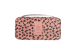 Bolsa organizadora de viaje impermeable y portátil con estampado para ropa interior y sujetadores. Hengjian