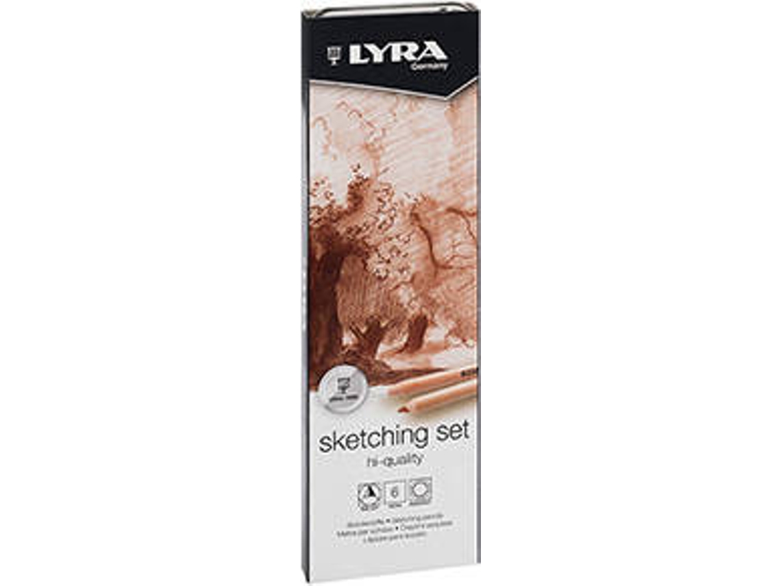 Lápiz de Color LYRA Rembrandt Hi-Quality Sketchingp (Multicolor - Madera)