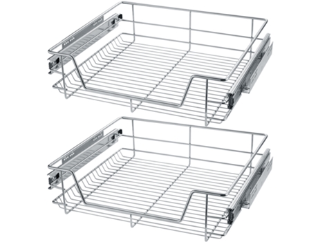 2 Cajones Telescópicos para Cocina Y Dormitorio