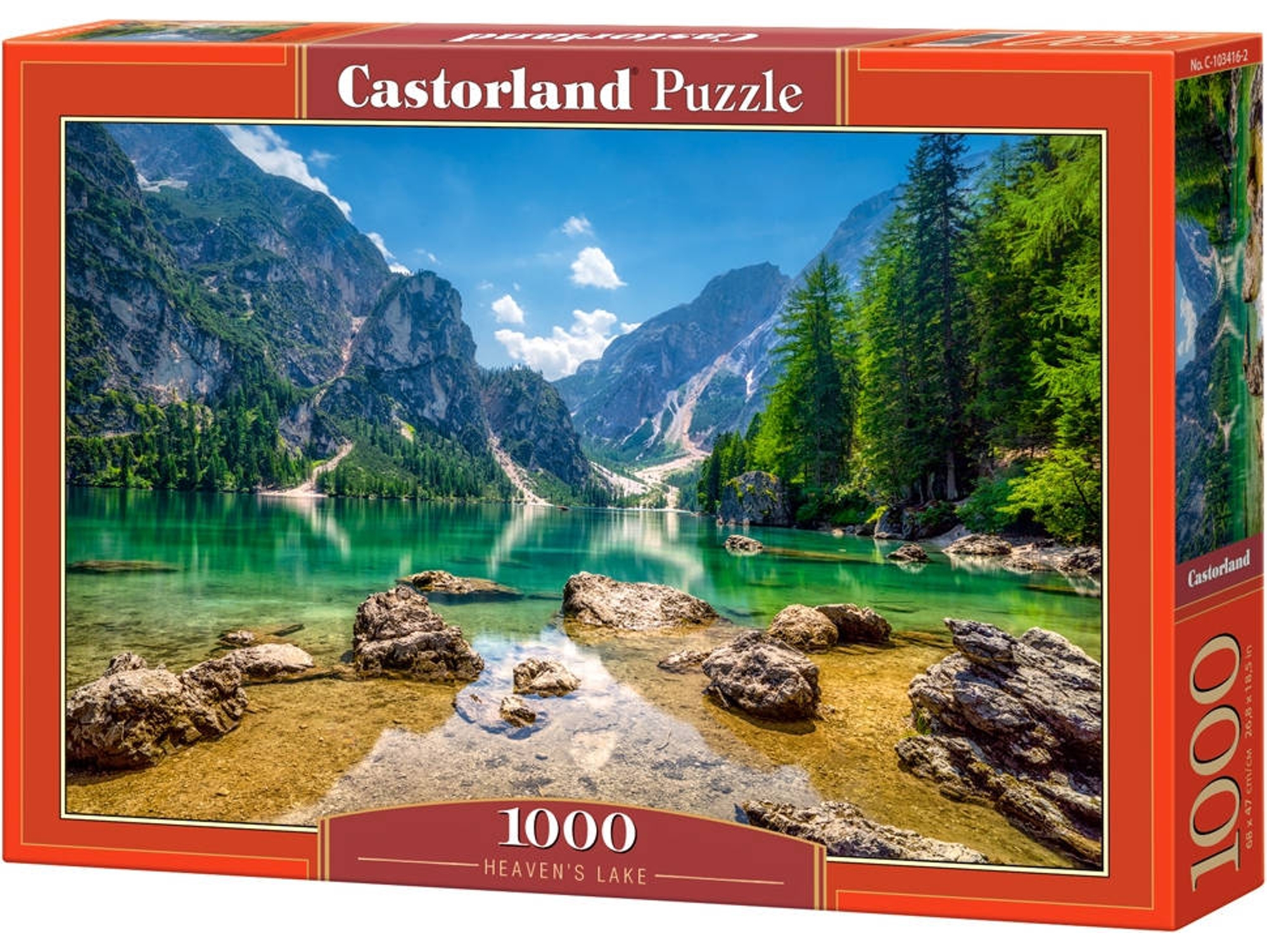 Puzzle CASTORLAND Heaven's lake (1000 Piezas)