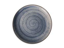 Plato LA MEDITERRÁNEA Swirl (Cerámica - 27 x 27 x 2.8 cm)