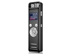 Grabadora de voz digital Yuysan ZD43B, omnidireccional, con micrófono dual y reducción de ruido inteligente, 64 GB de memoria
