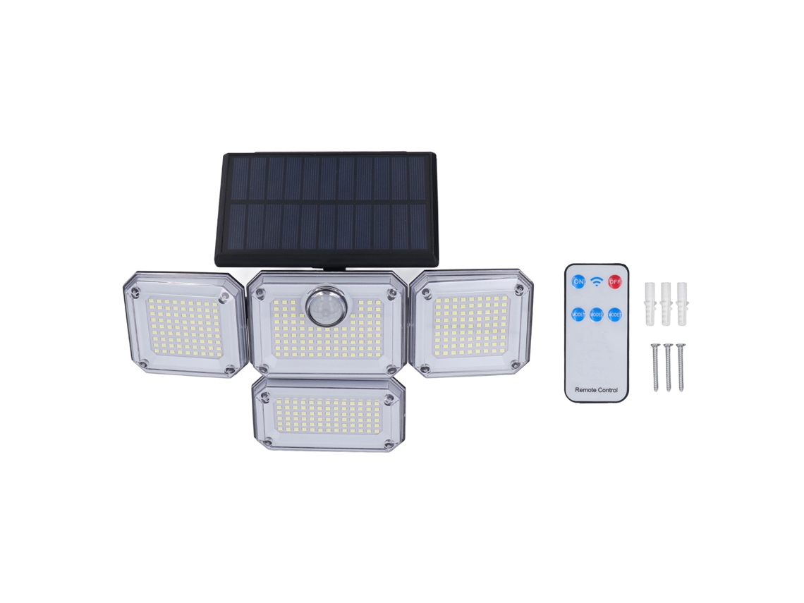 2026velora-lâmpada Solar Exterior Para Rua Com 4 Cabeças Rotatórias Flexíveis Plegáveis Ip64 Resistente Ao Calor