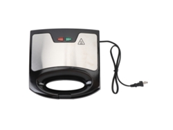 Prensa Eléctrica Antiadherente Para Paninis De 800 W Para Sándwiches, Barbacoas Y Desayunos Con Enchufe Estadounidense De 110 V.