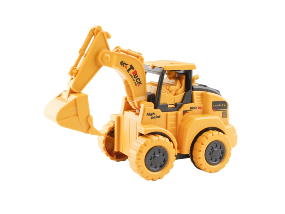 Vlola-juguetes De Coches De Ingeniería Press And Go Para Niños Vehículos De Construcción Para Niños Y Niñas