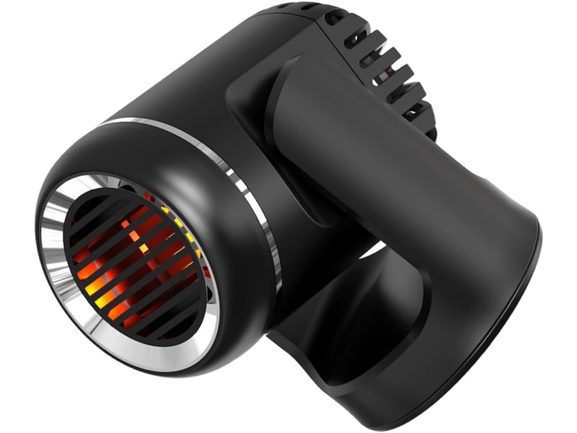 Calentador De Coche De 24 V, Ventilador Negro, Desempañador De Parabrisas, Descongelador De Tablero Portátil Y
