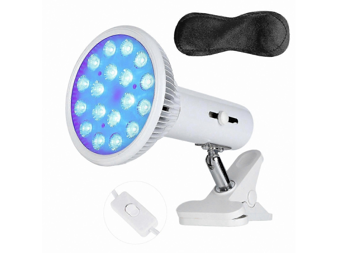Dispositivo portátil de fototerapia LED para el tratamiento del acné y la ictericia, 110-240 V, enchufe estándar del Reino Unido.